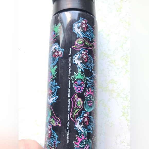 NWOT Disney Villains Triton Water Bottle, 24oz - Picture 2 of 4